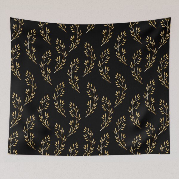 Item preview, Beautiful Golden Leaves Branch Pattern designed and sold by GDCdesigns.