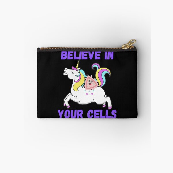 Item preview, BELIEVE IN YOUR CELLS FUNNY UNICORN   CELLS RESEARCH  /Micro designed and sold by Hippiesole.