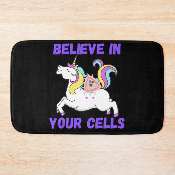 Item preview, BELIEVE IN YOUR CELLS FUNNY UNICORN   CELLS RESEARCH  /Micro designed and sold by Hippiesole.