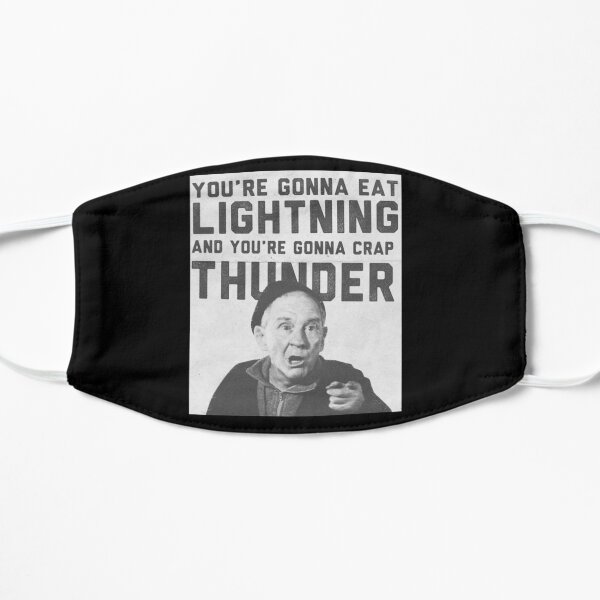 70s Movie art boxing Flat Mask