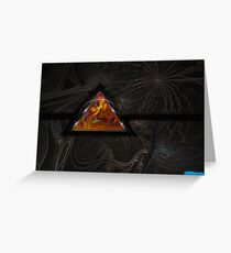 Out of a Formless Mass It Comes Greeting Card