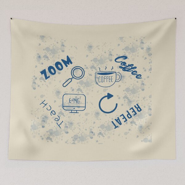 Item preview, Coffee Zoom Teach Repeat designed and sold by GranadaStore.