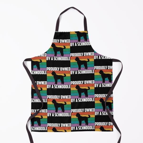 Item preview, Funny Dog Owner Proudly Owned By A Schnoodle print designed and sold by jakehughes2015.