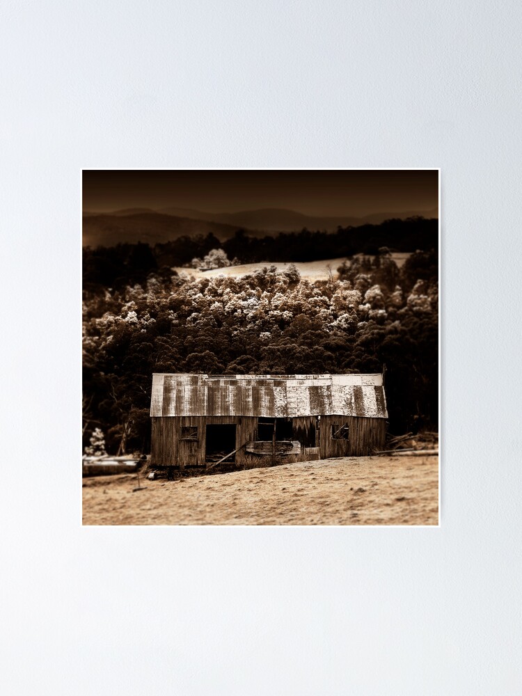 Alternate view of Huon Hut Poster