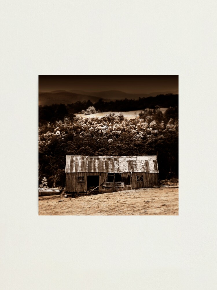 Alternate view of Huon Hut Photographic Print