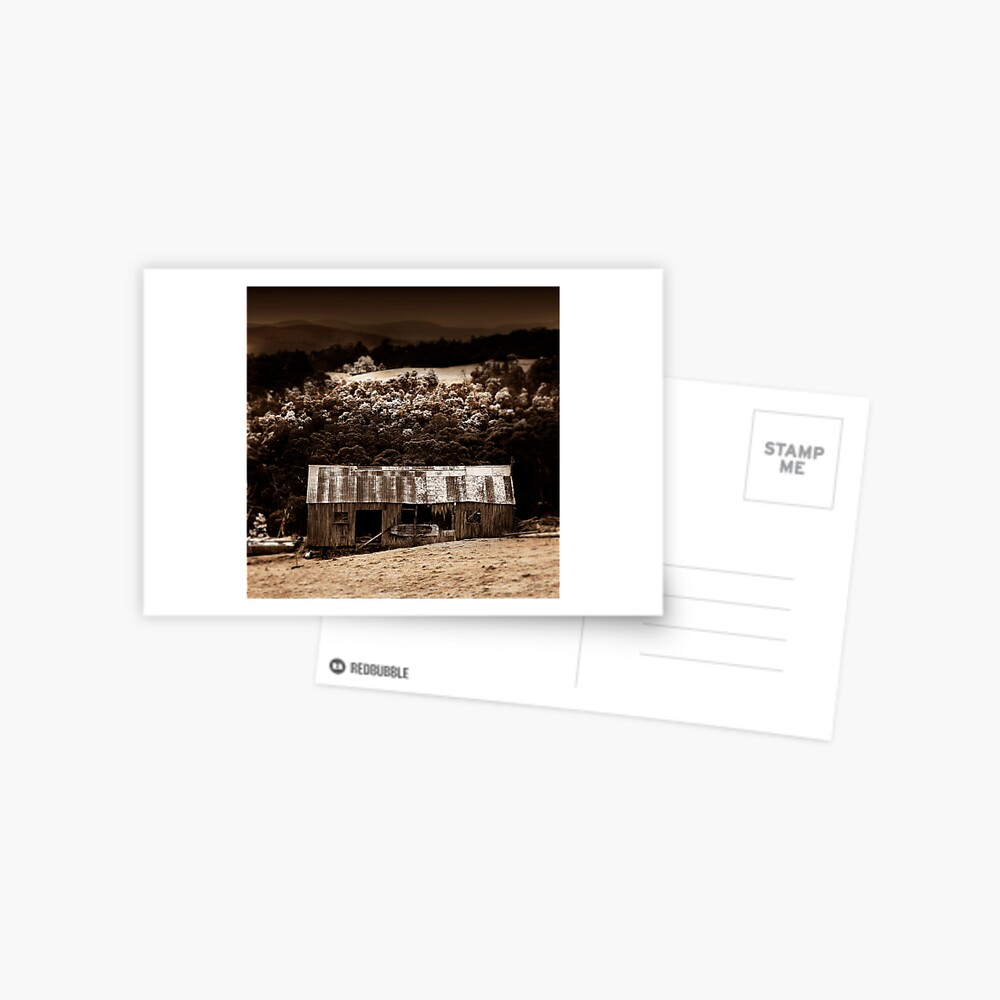 Huon Hut Postcard
