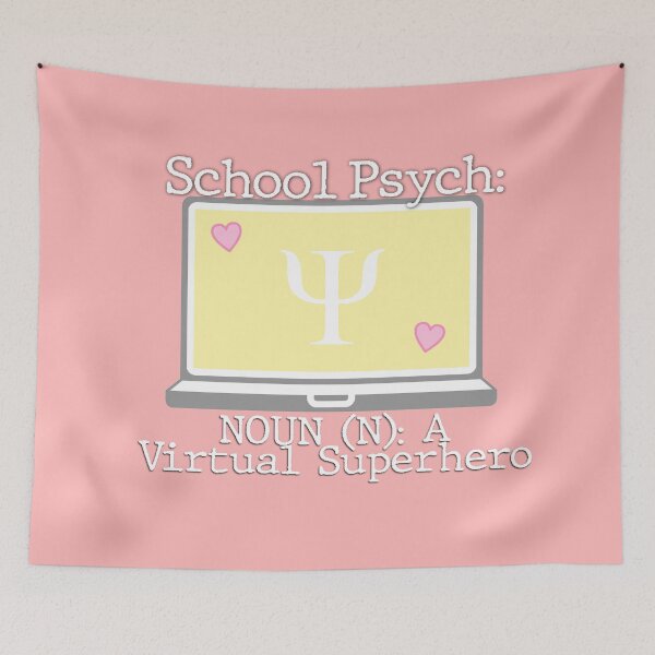 Item preview, School psychologist designed and sold by EvyStickersx.
