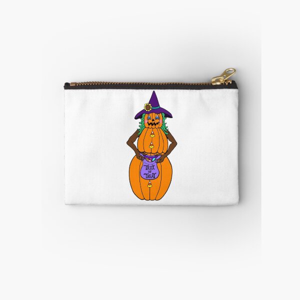 Item preview, Trick Or Treat Halloween Pumpkin Witch  designed and sold by Deborah Camp.