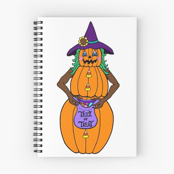 Item preview, Trick Or Treat Halloween Pumpkin Witch  designed and sold by Deborah Camp.