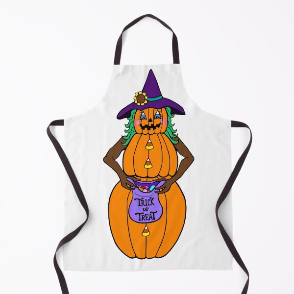 Item preview, Trick Or Treat Halloween Pumpkin Witch designed and sold by Deborah Camp.