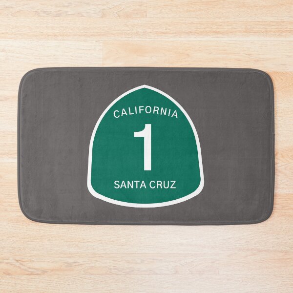 Item preview, Highway 1 Sign: Santa Cruz, California designed and sold by milesmoriarty.