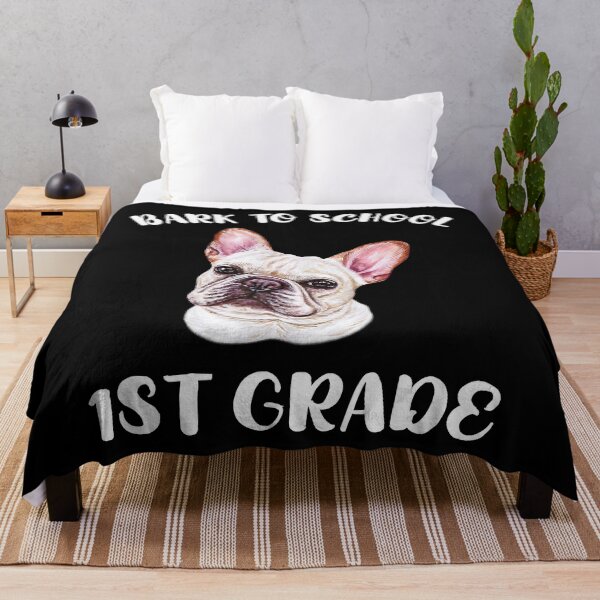 Item preview, 1st Grade Cute French Bulldog Quote Funny Dog Back to School designed and sold by Turnershophot.