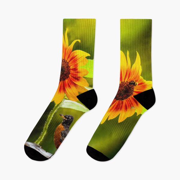 Artikelvorschau, Robin in Sonnenblumen entworfen und verkauft von LudaNayvelt.