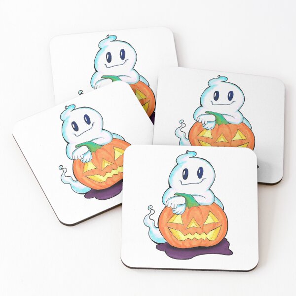 Item preview, Cute Ghostie JackoLantern Halloween designed and sold by jackdcurleo.