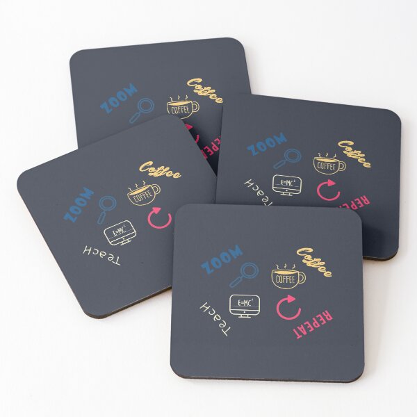 Item preview,  Coffee Zoom Teach Repeat designed and sold by GranadaStore.