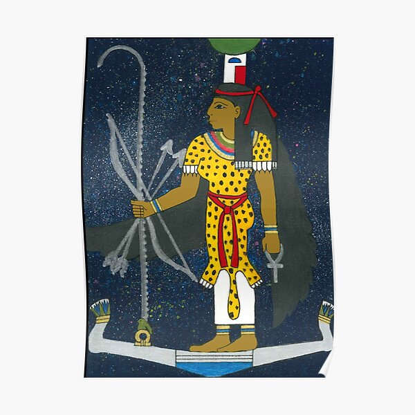 darkness Nephthys Fine Art Print Egyptian goddess of the night and
