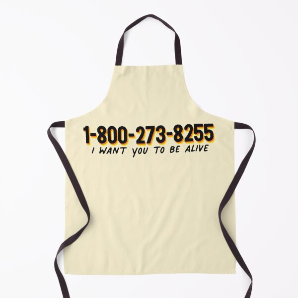 Item preview, Suicide Hotline Yellow I Want You To Be Alive designed and sold by sharedipmemes.