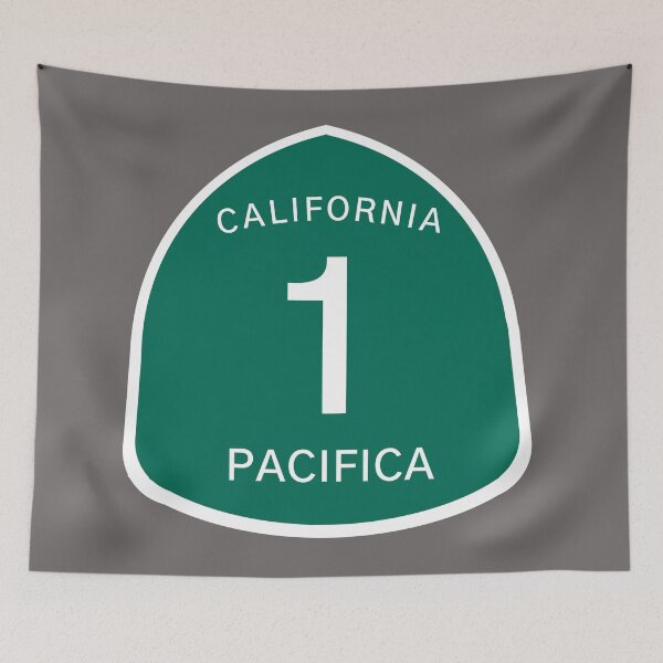 Item preview, Highway 1 Sign: Pacifica, California designed and sold by milesmoriarty.