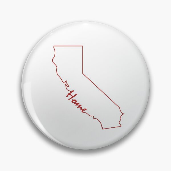 Item preview, California state map designed and sold by Euskadaz.