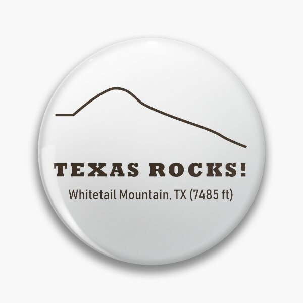 Item preview, Texas Rocks! Whitetail Mountain, TX (7485 ft) designed and sold by Euskadaz.