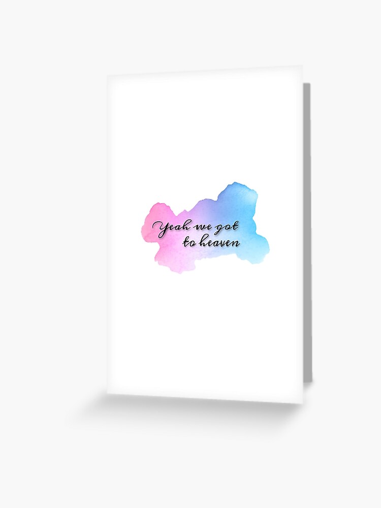 Bts We Are Bulletproof The Eternal Quote Greeting Card By Cherrycolors Redbubble