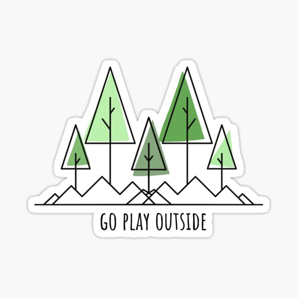 Item preview, Go Play Outside Again designed and sold by Crushonnature.