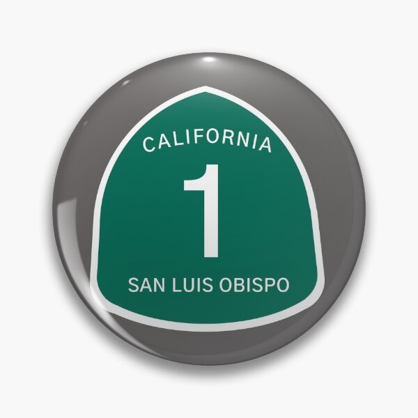 Item preview, Highway 1 Sign: San Luis Obispo, California designed and sold by milesmoriarty.