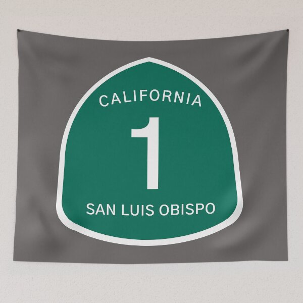 Item preview, Highway 1 Sign: San Luis Obispo, California designed and sold by milesmoriarty.
