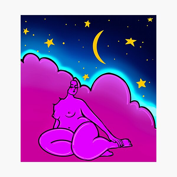Glow in the dark Photographic Print