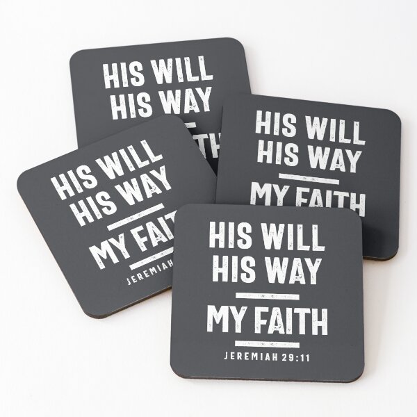 Item preview, Jeremiah 29:11 His Will His Way My Faith T-Shirt | Christian  designed and sold by cidolopez.