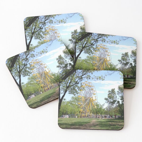 Item preview, A Yellow Ferris wheel in Saskatoon  designed and sold by Zandria Kajewski.