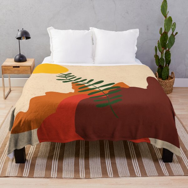 Item preview, Minimalist Modernist Abstract Fern designed and sold by brushbotanist.