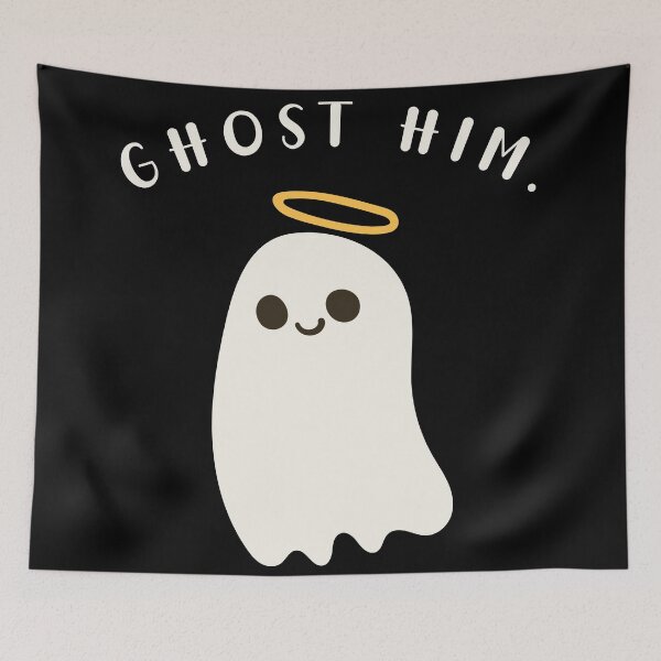 Artikelvorschau, Ghost Him - Lustiges Halloween-Geschenk entworfen und verkauft von minstore.