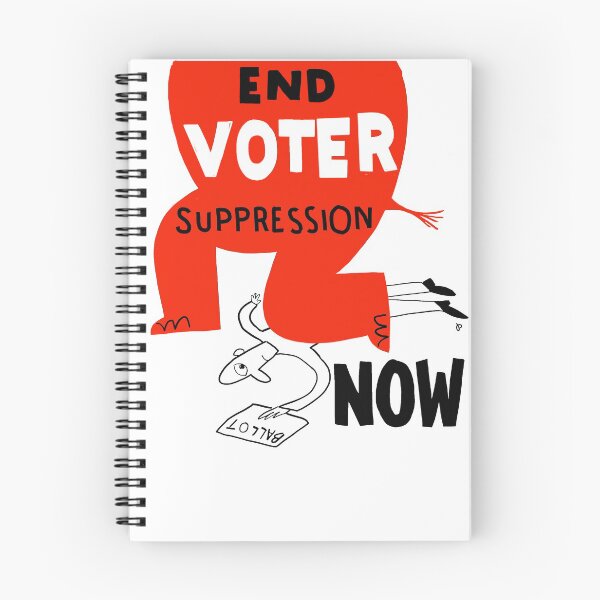 Item preview, End Voter Suppression designed and sold by Phil Marden.