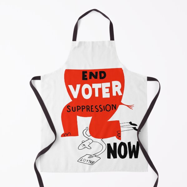 Item preview, End Voter Suppression designed and sold by Phil Marden.