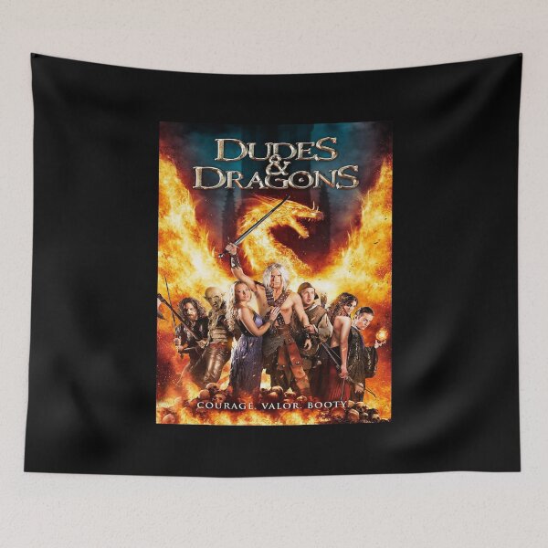 Aperçu de l'œuvre Dudes & Dragons cadeau pour les fans, T-Shirt cadeau pour femmes, enfants, hommes, jour d'Halloween, Thanksgiving, jour de Noël créée et vendue par EatalyHolding.