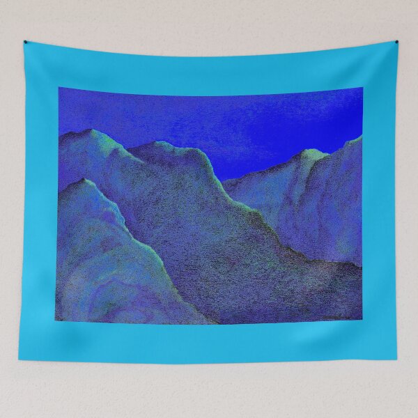 Item preview, Moonlit Mountains designed and sold by Anthony Macaluso.