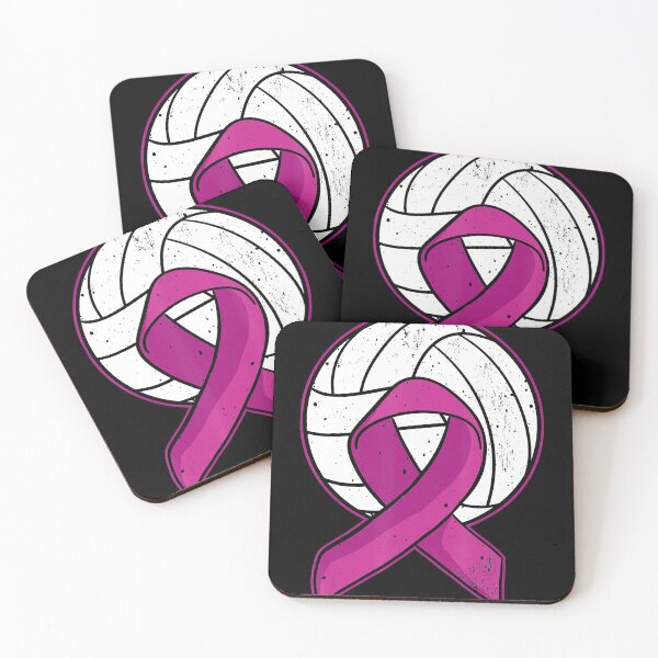 Item preview, Breast Cancer Volleyball Pink Ribbon Carcinomas Surgery designed and sold by RussellRoss.