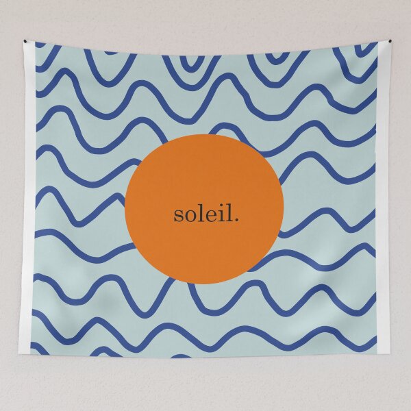 Item preview, Vintage Mod Abstract Sunset print designed and sold by brushbotanist.