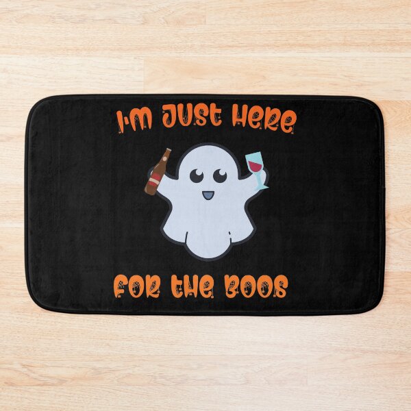 Item preview, I'M JUST HERE FOR THE BOOS! | Cute Halloween Drinking Theme designed and sold by chris-ellis-art.