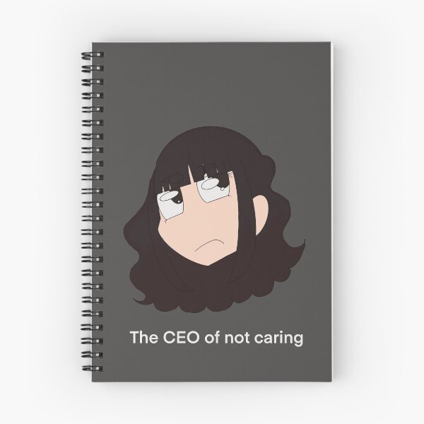 Item preview, The CEO Of Not Caring Chibi Anime designed and sold by BigeyeDhia.