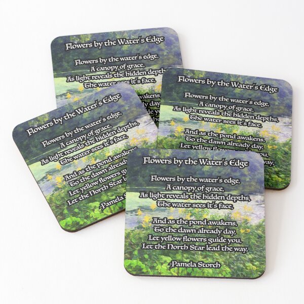 Item preview, Flowers by the Water's Edge Poem designed and sold by Pamela Storch.