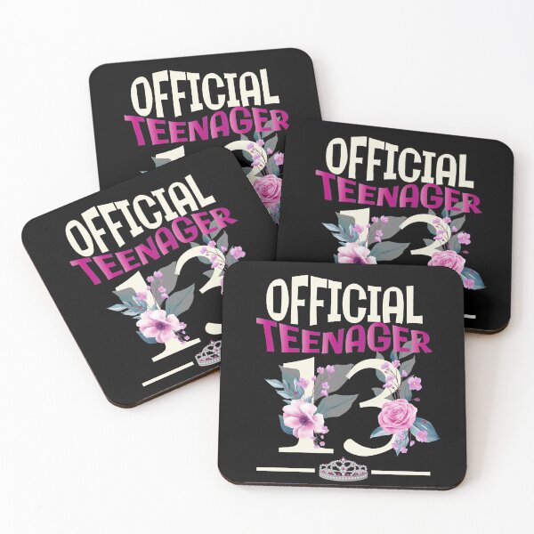 Item preview, Official Teenager - 13th Birthday Gifts For Girls designed and sold by MyLifeStyleShop.