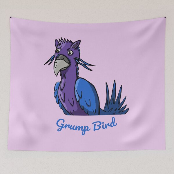 Item preview, Grump Bird designed and sold by Mufishcient.