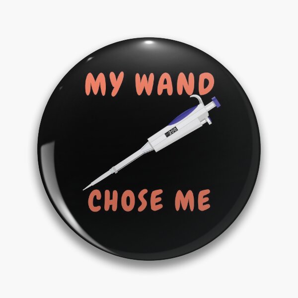 Item preview, MY WAND CHOSE ME!!  FUNNY  PIPETTE  Micro designed and sold by Hippiesole.