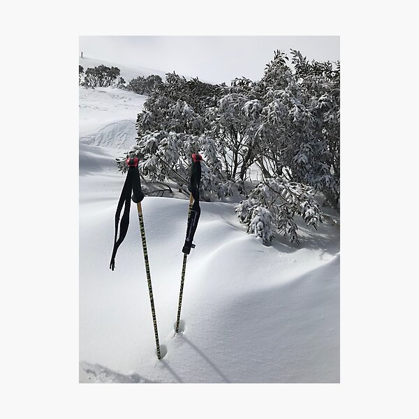 Item preview, Aussie powder - Ridge Run, Orchard ski area, Mt Hotham, Australia designed and sold by beebeedicko.