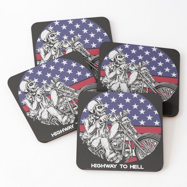 Item preview, Skeleton USA Motorcycle Biker  designed and sold by Robbie5567.
