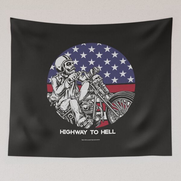 Item preview, Skeleton USA Motorcycle Biker  designed and sold by Robbie5567.