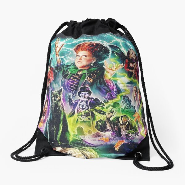 Sanderson Sisters Hocus Pocus Halloween Gift Drawstring Bag