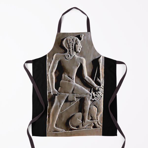 Item preview, Young Rameses II with bow, and arrow, grasping the mane of a lion. (Or the god Shed) (2) designed and sold by DotorEaon.